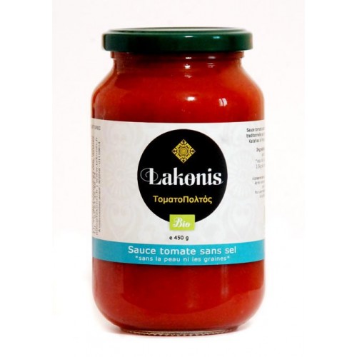 Coulis de tomate sans sel, BIO