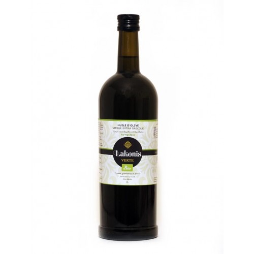 Huile d'olive LAKONIS BIO VERTE 1L