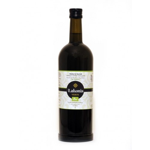 Huile d'olive BIO VERTE 1 et 5 L