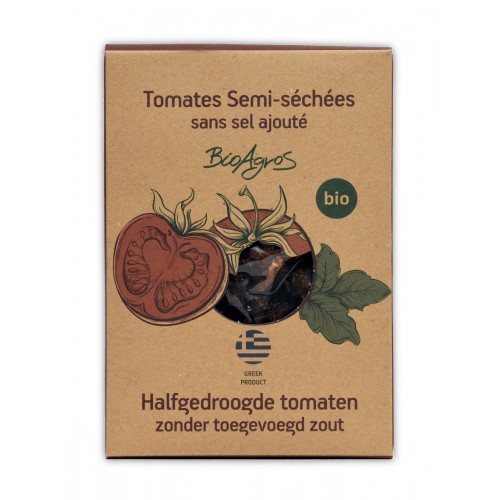 Tomates semi sechées sans sel BIO