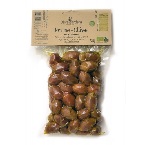 Olives vertes très grosses - BIO