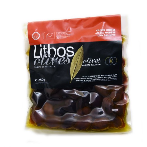 Olives de Kalamata BIO dans l'huile d'olive