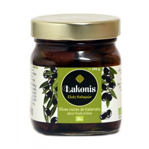 Olives de Kalamata BIO dans l'huile d'olive