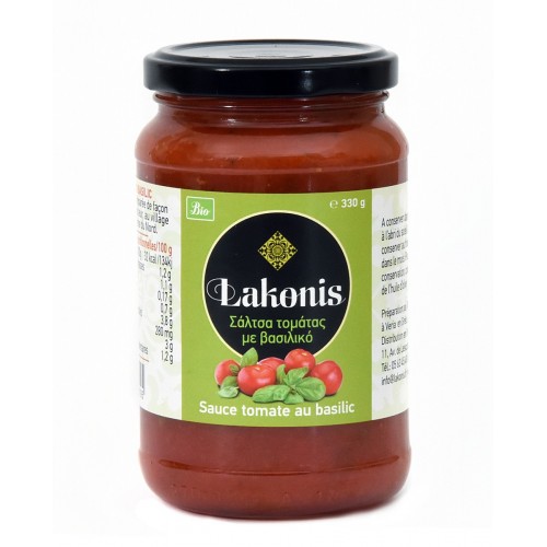 Sauce tomate au basilic BIO