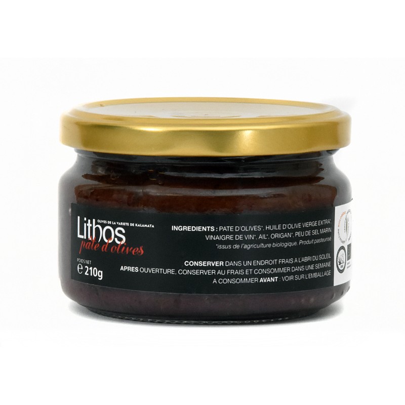 Pâte d'olives noires BIO