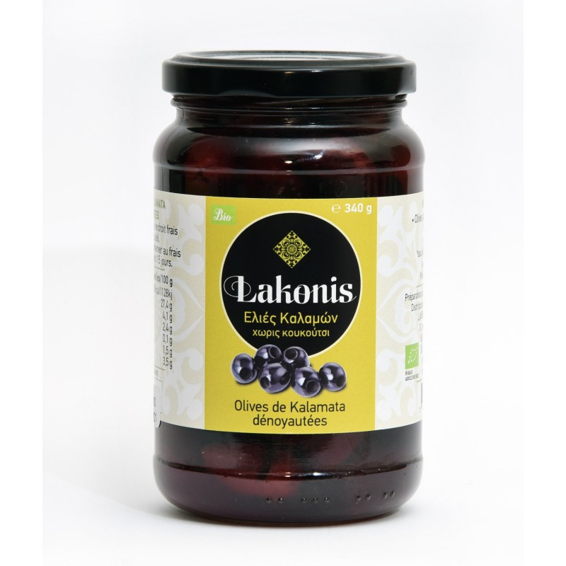 Olives dénoyautées Lakonis BIO