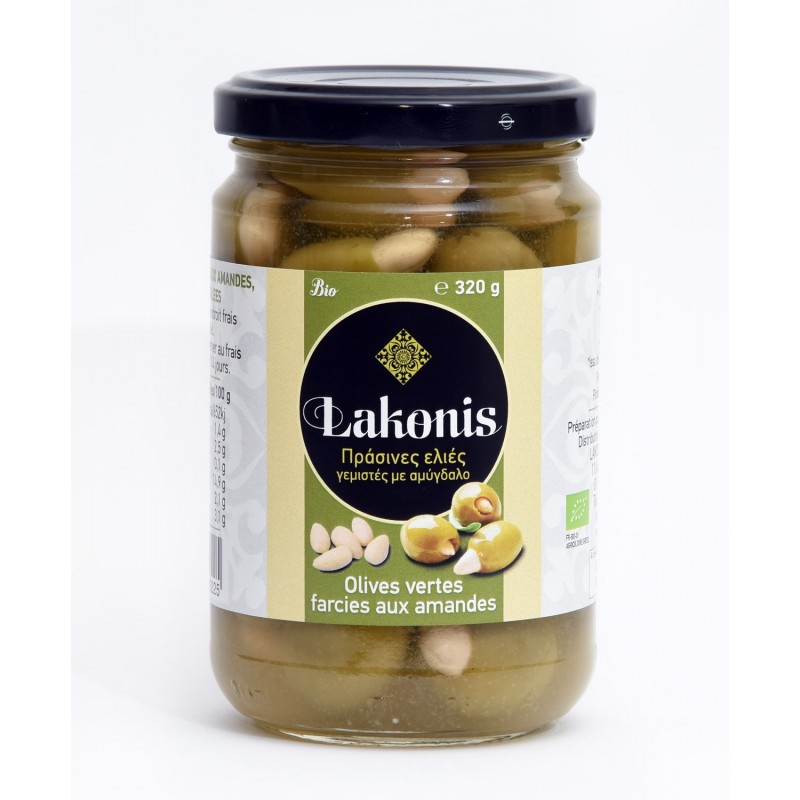 Olives vertes farcies BIO