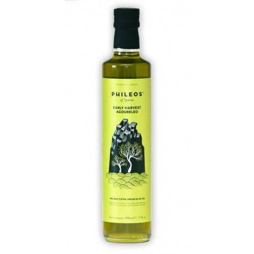 Huile d'olive verte fraîche PHILEOS BIO